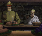 banquet in king sweyn's longhouse